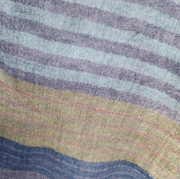 Wool Multi-Colored Scarf - Picture 4 of 5